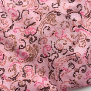 Fabric Incomplete Duvet Cover Project‎ Sewing Crafting Pink Rope Cowgirl